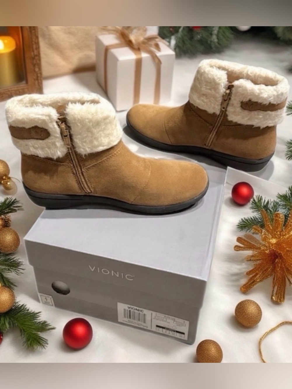 Vionic Magnolia Ruth Suede Bootie - Picture 14 of 15